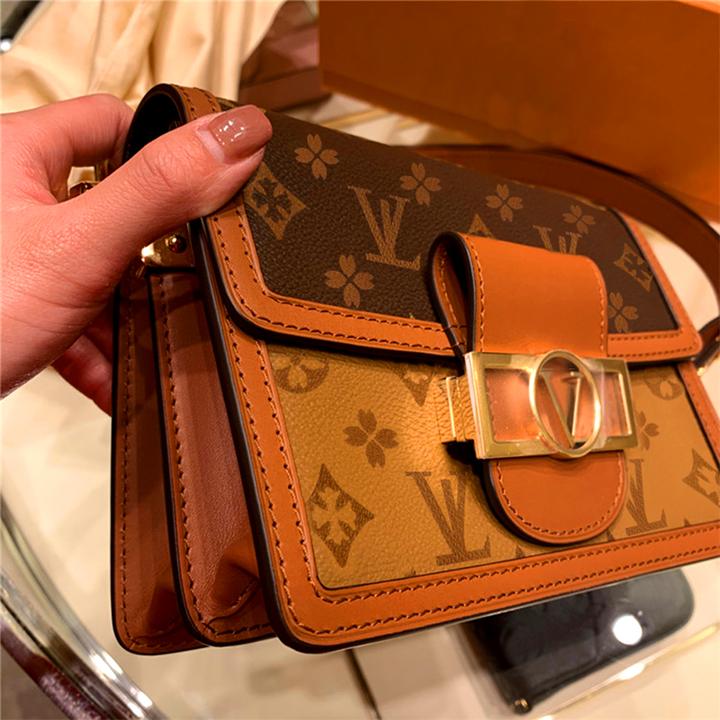 法国仓撤柜正品真皮百搭经典风琴包2025新款真皮百搭腋下包斜挎包