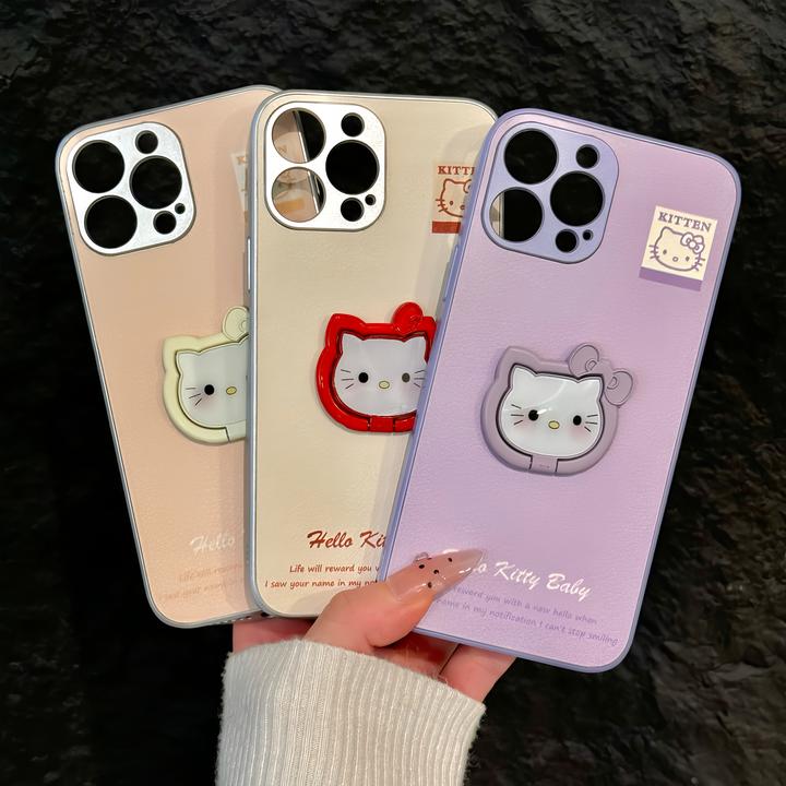 凯蒂适用苹果16pro手机壳iPhone15金属华为p皮革oppo荣耀90小米15