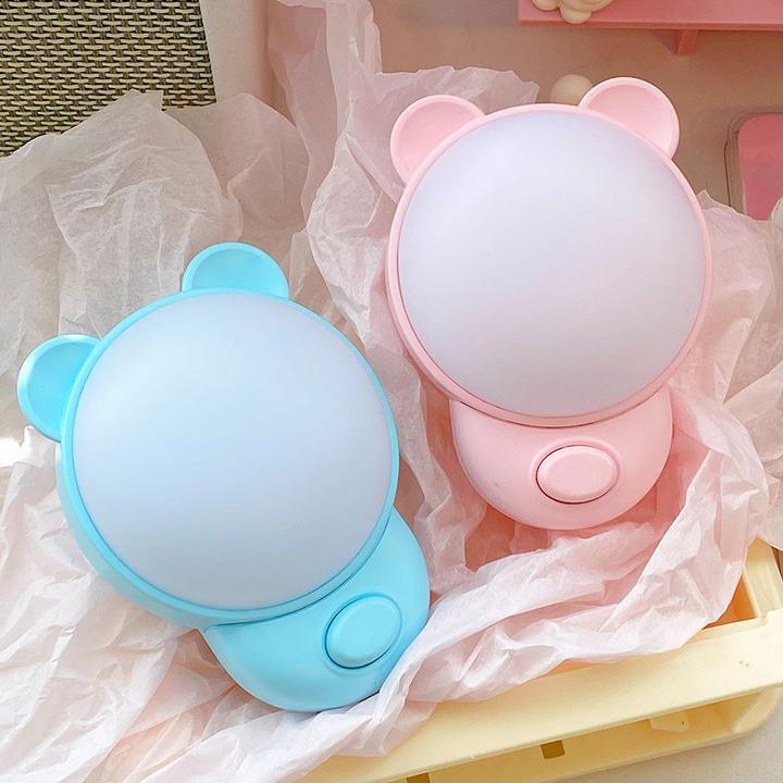 LED小熊小夜灯卧室睡眠灯床头灯喂奶起夜LED氛围灯插电