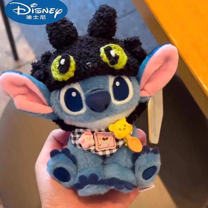 迪士尼正版无牙仔史迪仔挂件毛绒玩偶背包装饰钥匙扣高级感礼物