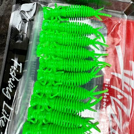 路亚饵蜻蜓幼虫软饵铅头钩根钓浮水适用黑坑鲈鱼翘嘴鳜鱼