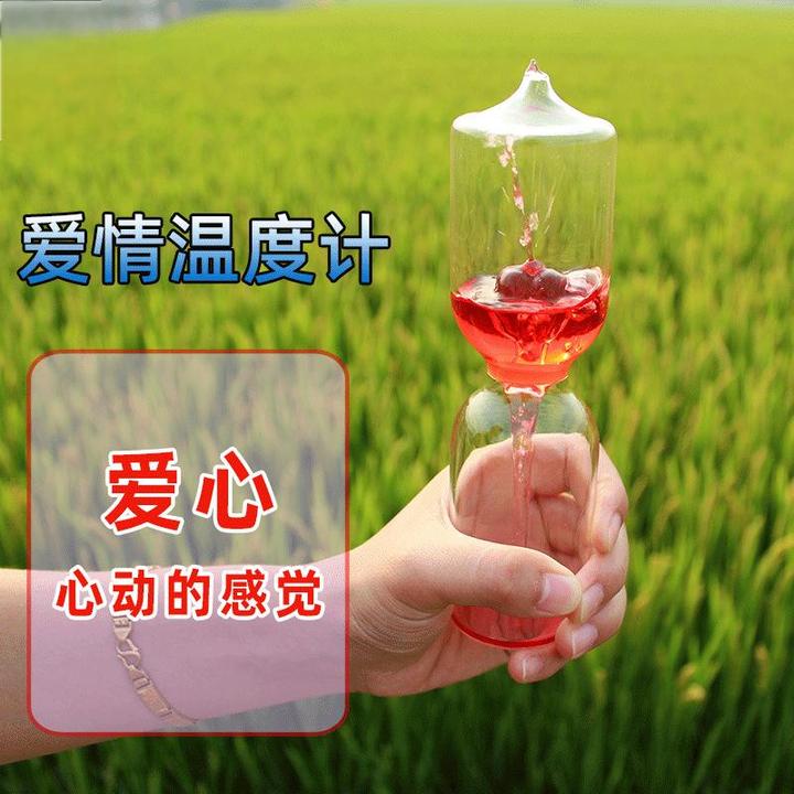 创意礼品爱情温度计爱心整蛊好玩男生日礼物情人节女朋友闺蜜摆件