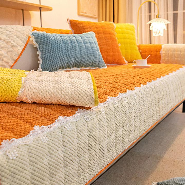 【沙发垫】暖欣灯芯绒沙发垫防滑加厚沙发套罩高档保温保暖沙发坐垫