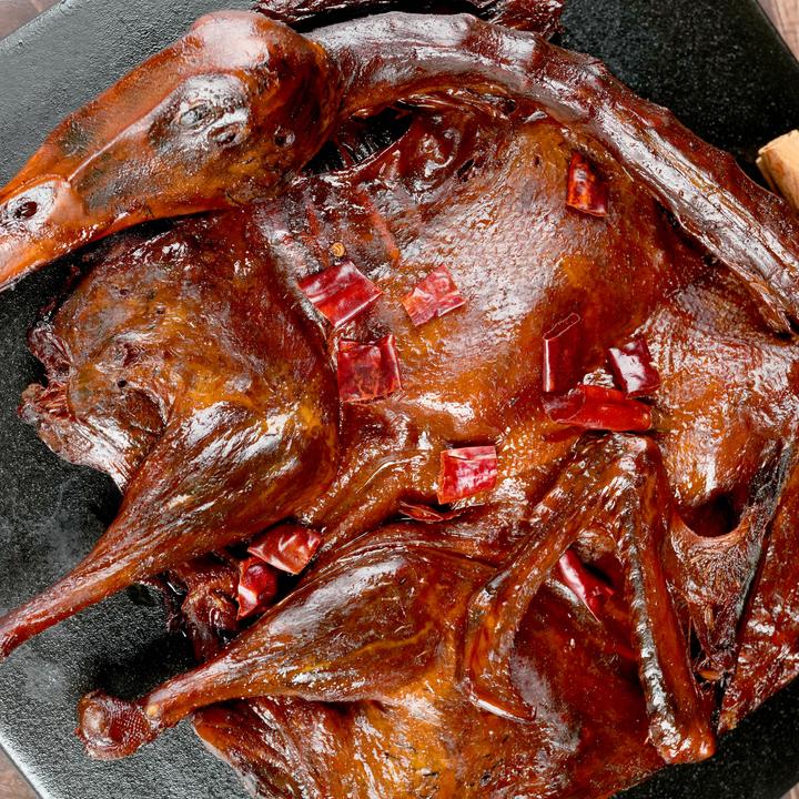 洪湖酱板鸭 1只 2只 洪湖特产 香辣风味手撕鸭 开袋即食 320克/只