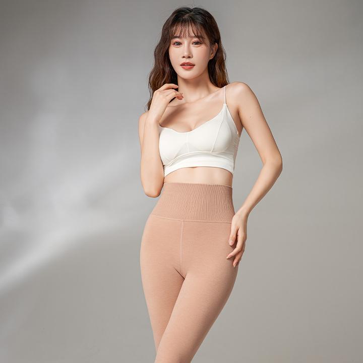 羽绒蚕丝钢琴裤秋冬裸感修身弹力无缝高弹打底裤收腰回弹提臀518