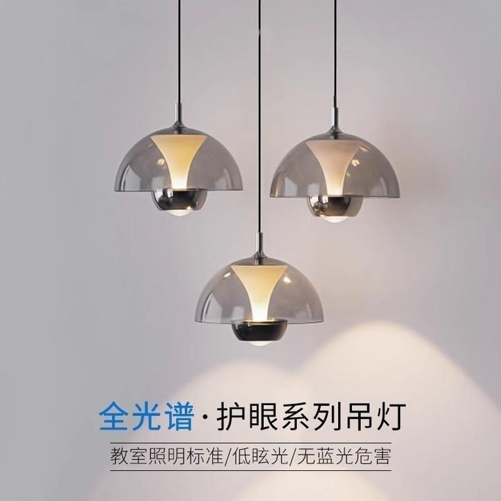 极简卧室床头小吊灯可升降高级感客厅轻奢简约餐厅吧台床头壁灯