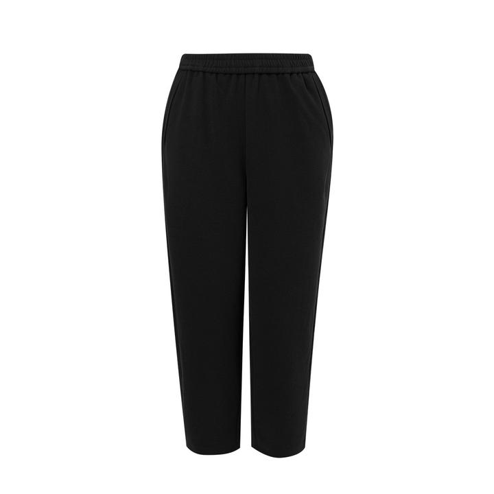 【现货480G羊毛呢混纺松紧腰锥裤】MsShe大码女装裤子女T~M2511026