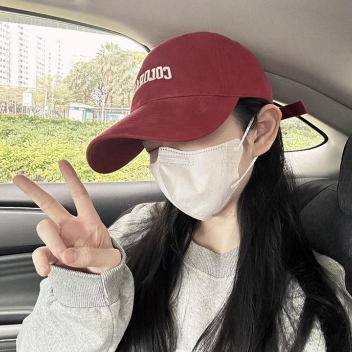 加大加宽高品质刺绣棒球帽子显脸小百搭字母鸭舌帽男女