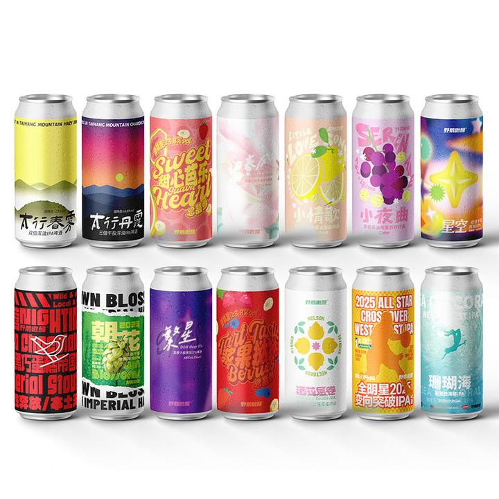 野鹅 大罐 473ml 多款可选 1套包顺丰 精酿啤酒