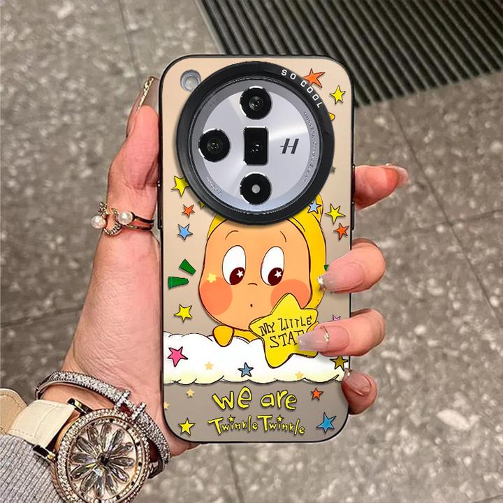 星星睡帽适用于OPPOfindx9手机壳x8磨砂彩银X7新款外壳防摔保护套