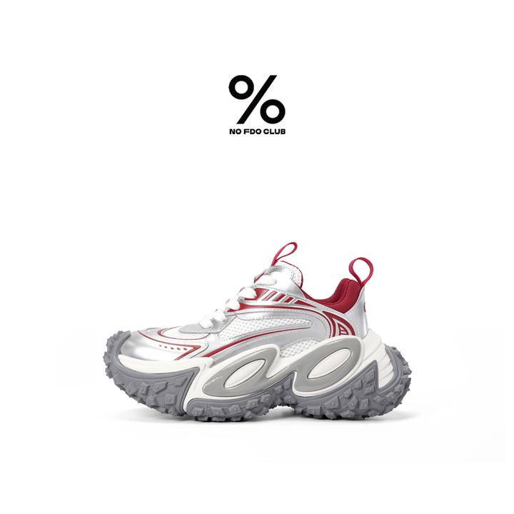 丁禹兮同款百分号灵蛇系列男鞋春季新款老爹鞋厚底增高鞋