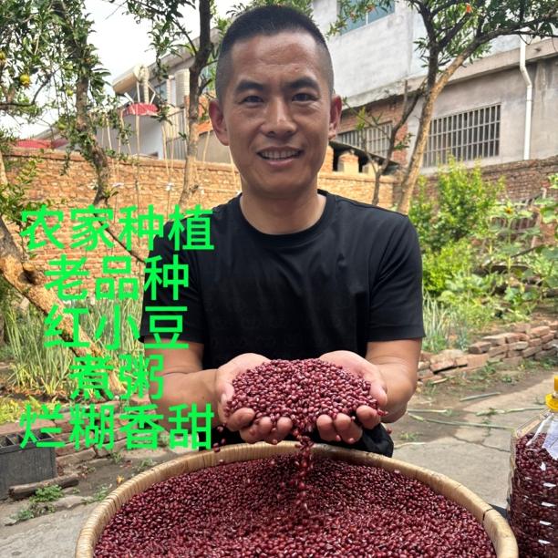 糖蜜豆农家红豆老品种红小豆颗粒饱满煮粥正宗五谷杂粮八宝粥原料