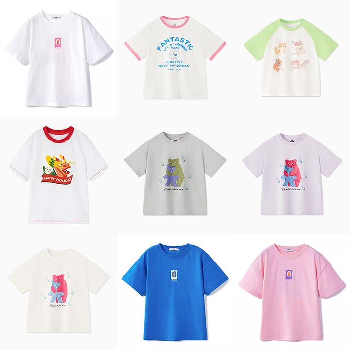 EZ3【先选尺码，再选颜色】MQD童装夏季短袖T恤59