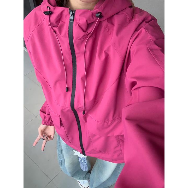 三防软壳冲锋衣外套男款秋季户外防风防水连帽美式机能风登山夹克