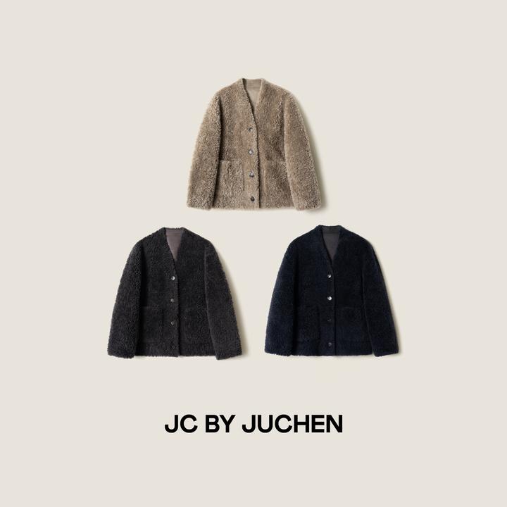 “北海道生巧”软糯升级实力御寒羊毛泰迪大衣外套FW2571-62