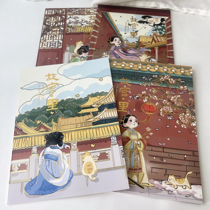 B5笔记本可爱车线记事本大号笔记本学生专用卡通横线条缝线本文具