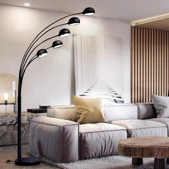 现代简约意大利 落地灯客厅灯卧室麻将灯钓鱼灯台灯 遥控护眼LED