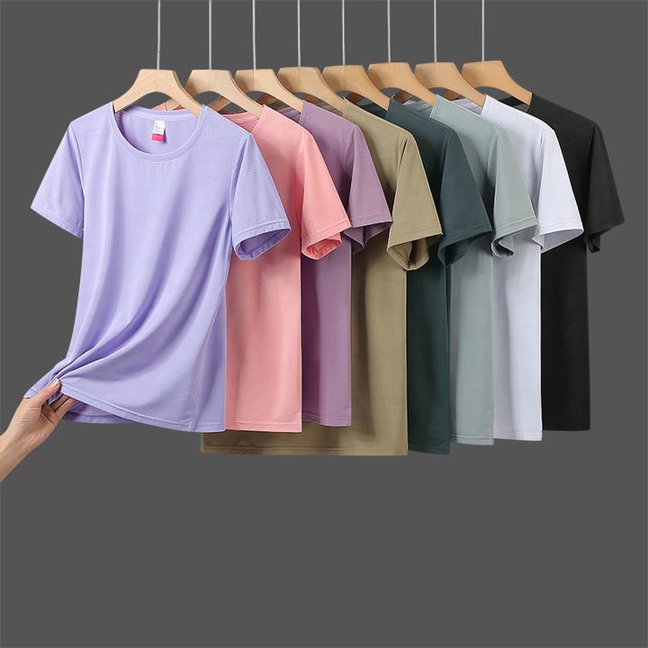 稻草人百搭T恤男t体恤衫高级感休闲冰丝打底短袖上衣潮流舒适运