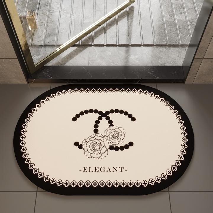 浴室地垫卫生间进门口防滑垫硅藻泥吸水速干地毯地垫入户门垫脚垫