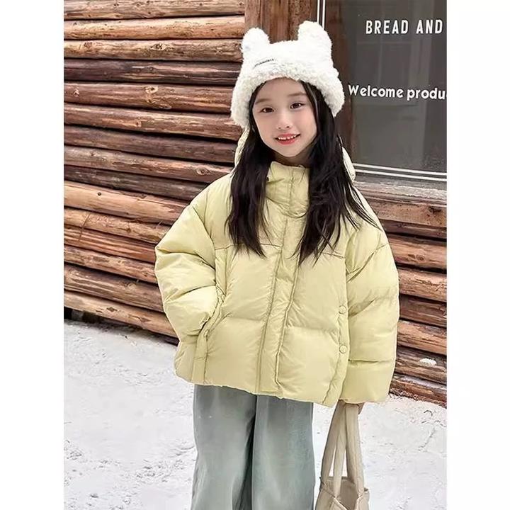 反季儿童加厚加绒 羽服新款保暖洋气时尚中小大童冬季宝宝男女