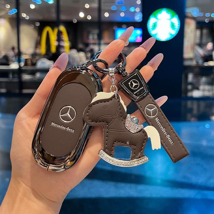 宾士e300l钥匙套25款glb220车450保护壳gle350扣c260l高级感glc男