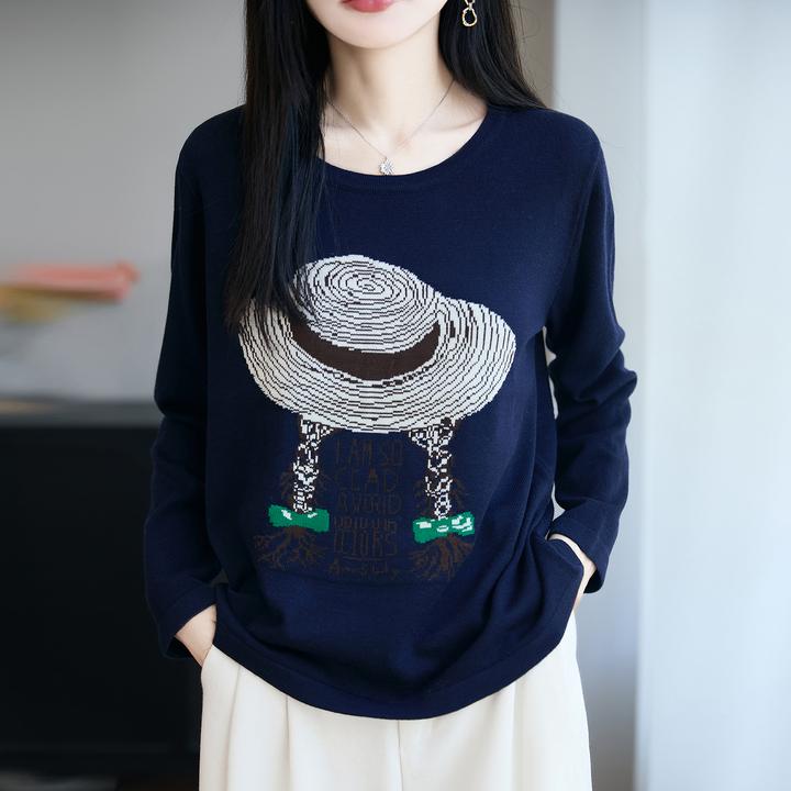 胖mm春秋大码女士毛衣遮肚子显瘦上衣2025早秋新款内搭针织打底衫