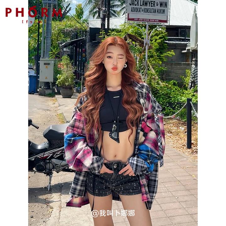 【明星同款 商场同款】PHORM2025秋装新款衬衫C03833536