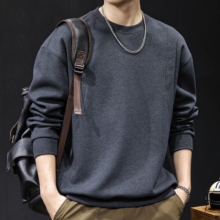 法国Cebrodz美式重磅卫衣男长袖秋季2025新款拼接大码休闲衣服