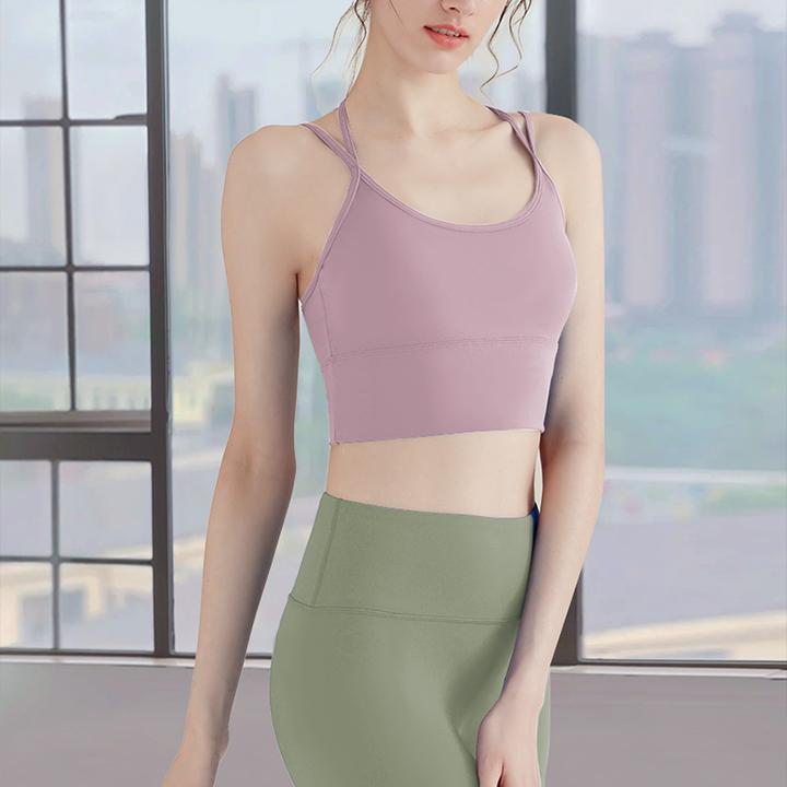 绝美瑜伽服套装女2025新款高级感秋冬多巴胺专业普拉提运动背心