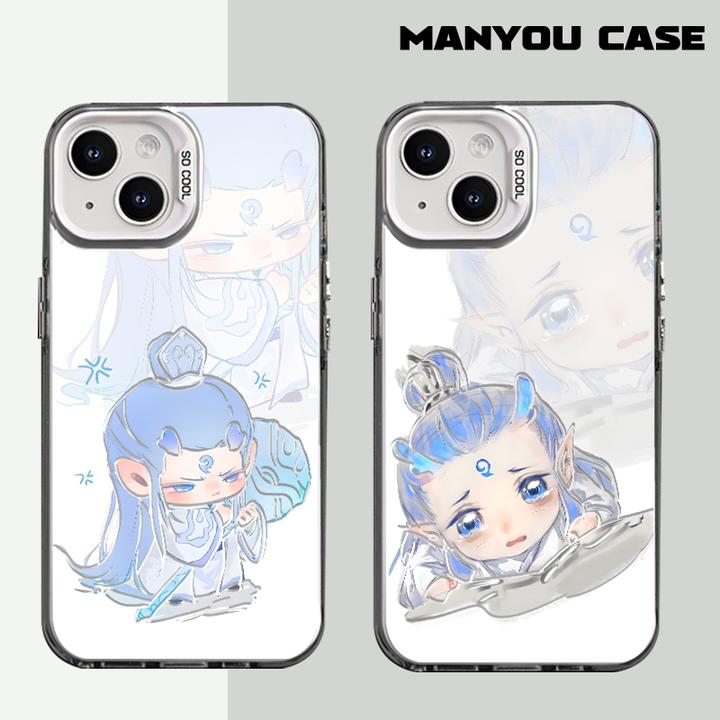 Q版敖丙适用于动漫苹果16华为一加oppo小米手机防摔壳Paoive