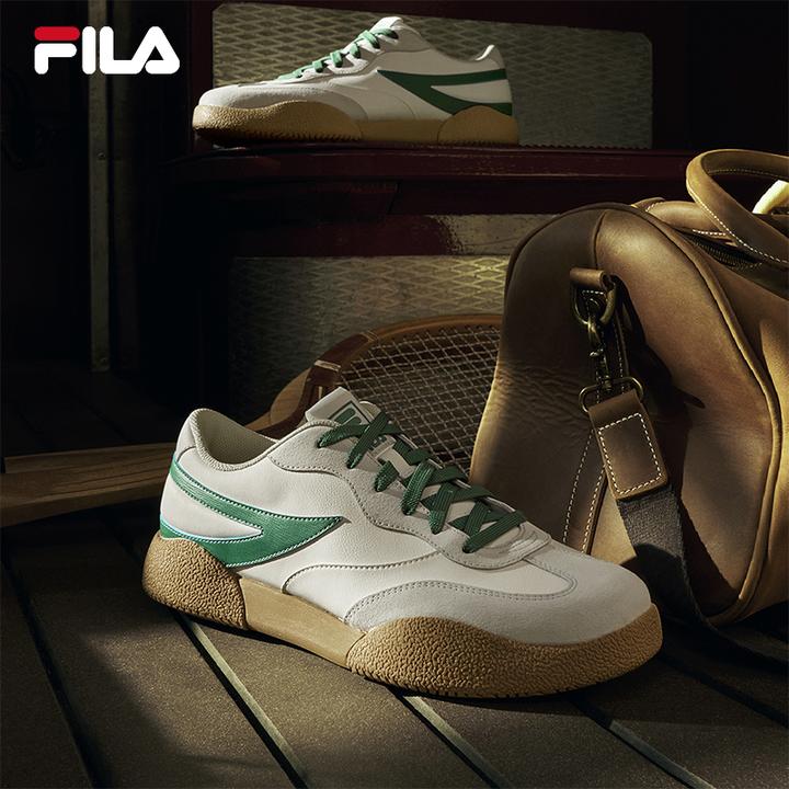 Fila/斐乐【企鹅鞋 德训鞋】情侣户外运动休闲复古板鞋F12M512207F
