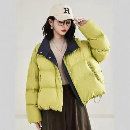 VONSRMAN立领羽绒服女冬季2025新款时尚气质加厚保暖宽松短款外套