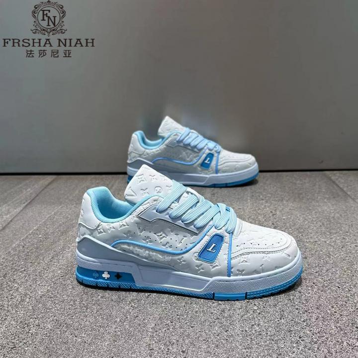 法莎尼亚秋季男款轻便透气时尚潮流防滑休闲运秋季男士低帮休闲鞋