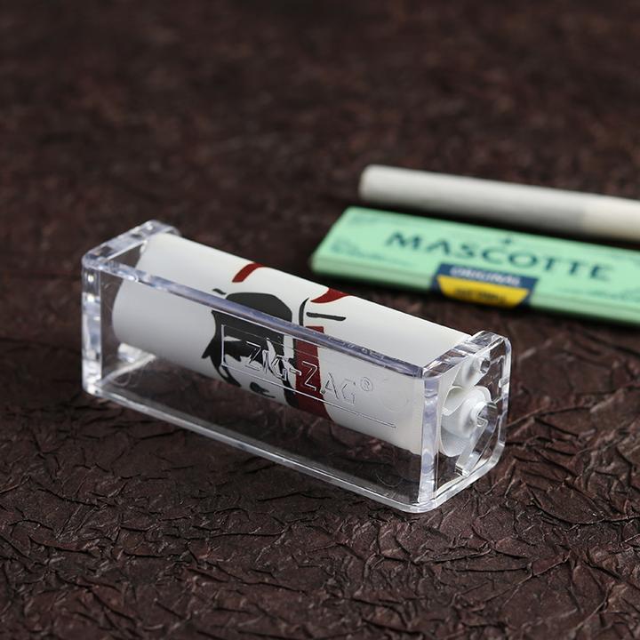 手动塑料亚克力卷烟器适合家用年轻人老人使用手摇卷丝器70/110mm