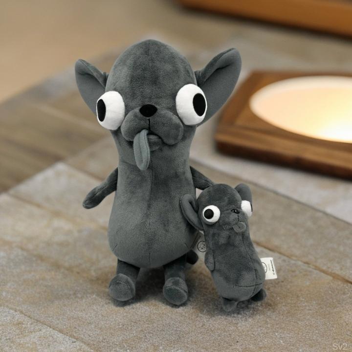 小米有品ChiHUAHUA冠毛犬阿冠吉娃娃毛绒公仔玩抱枕生日礼物送女