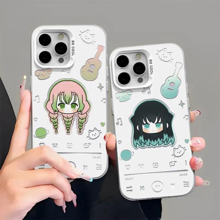 适用一加13t壳ACE5鬼灭之刃oneplus魅族21pro镭射彩银12时透