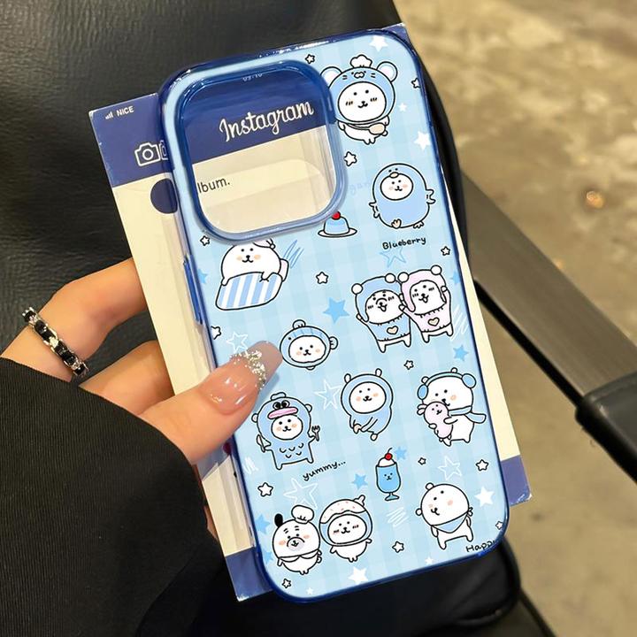 冬日自嘲熊适用iPhone16苹果14_15PROMAX软13手机壳12防摔11卡通X