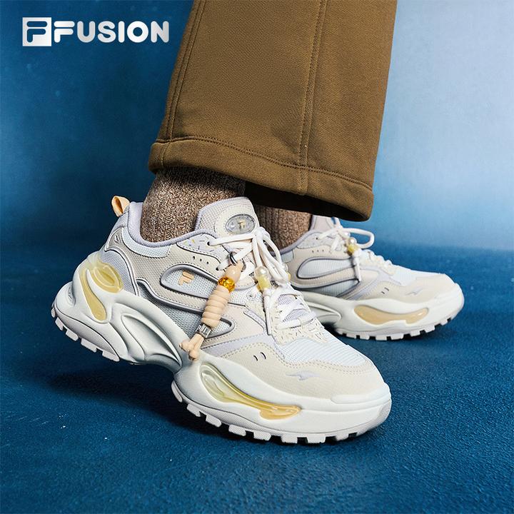 FUSION斐乐软糖鞋女鞋厚底增高老爹鞋2025秋冬季新款运动鞋流光风