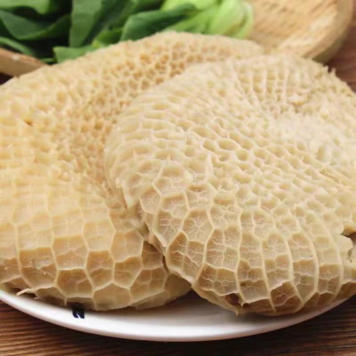 内蒙牛金钱肚半熟蜂窝肚净肚火锅新鲜食材 固形物含量纯干无水