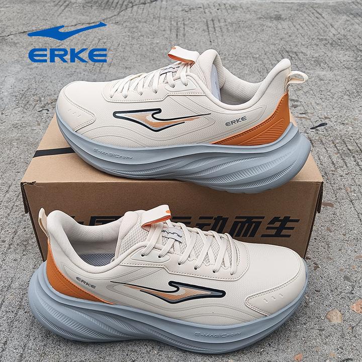erke/鸿星尔克男士新款运动鞋跑步专用防水跑鞋秋冬运动鞋鞋子男