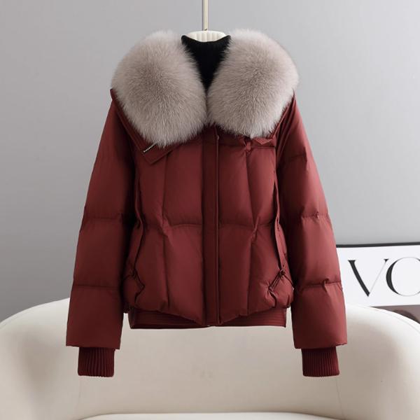 高级感超保暖棉服女冬季新款可拆卸毛领加厚宽松时尚韩版棉袄外套