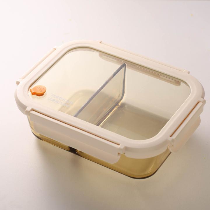 DaisyのLeaf玻璃饭盒微波炉加热专用饭盒食品级保鲜盒上班族带饭盒