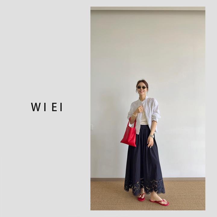 《WI EI》白翎* 宽松版型 小立领 插肩袖 100亚麻外套 25176