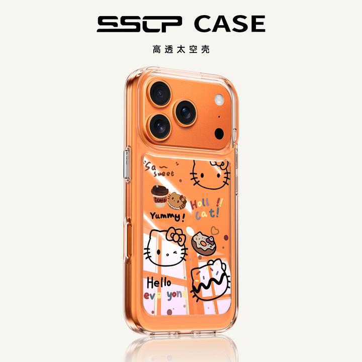 适用苹果17promax手机壳新款iphone17透明TK猫15plus防摔14简约16