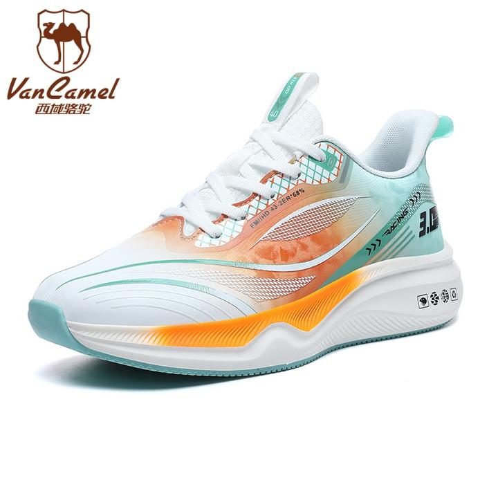 【木森推荐】 VANCAMEL/西域骆驼碳板运动鞋潮流耐磨防滑休闲跑步鞋
