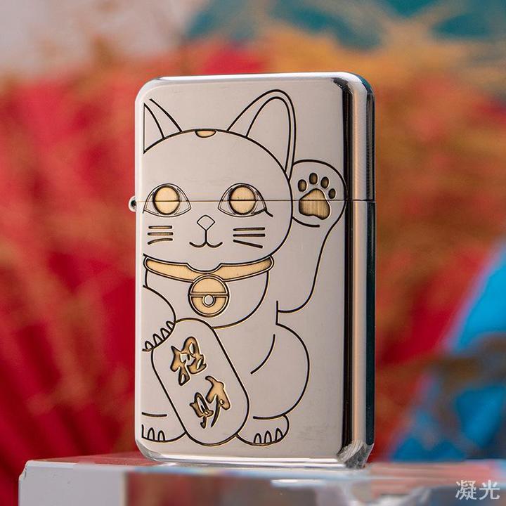 CF003招财猫纤巧薄款手感好便携耐用高档个性礼品