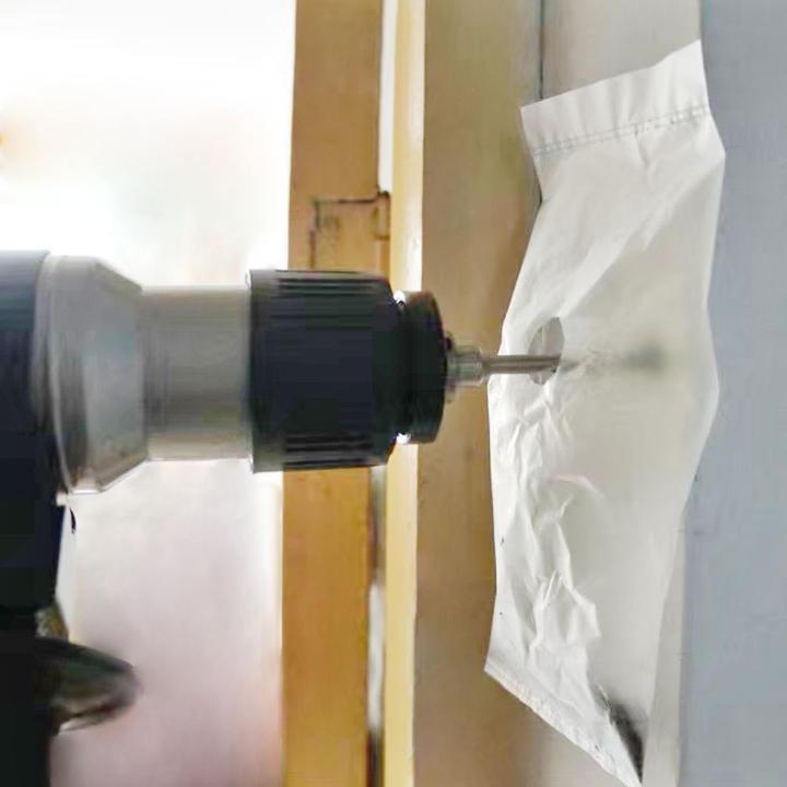 打孔防尘袋电锤冲击钻防尘罩放污袋接灰色防尘工具电锤接灰神器