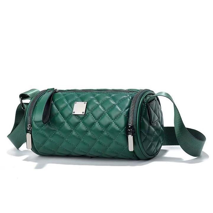 轻奢小众圆筒包枕头包女生新款包包单肩包迷你时尚女包斜挎法棍包