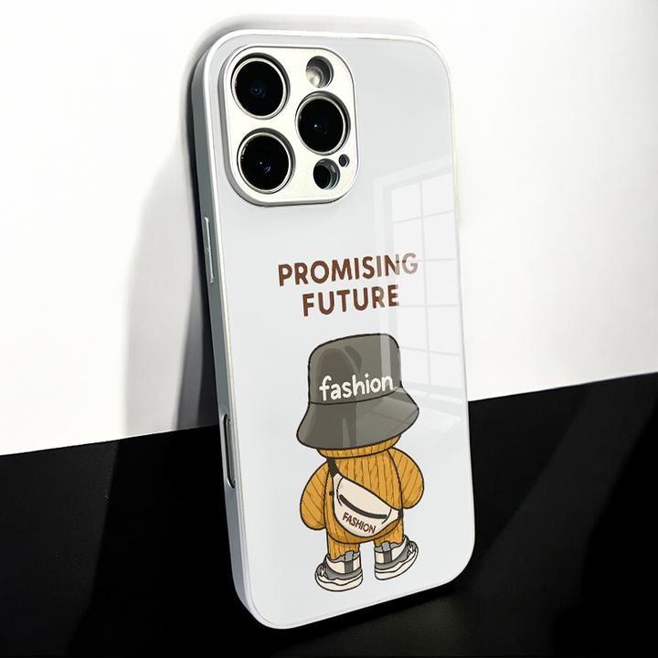 潮流熊适用iphone14promax手机壳16手机壳苹果17高级感保护套网红