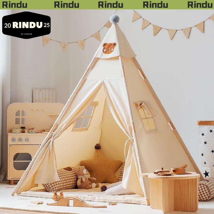 【Rindu品质】2025儿童帐篷室内印第安家用宝宝公主小房子男女孩玩